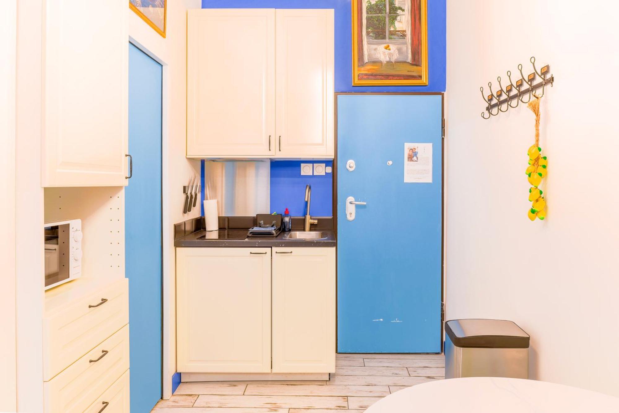 Studio Travel 24M2, 120M Vieux-Port ,Clim , Wifi ,Acces Autonome Avec Code Marsylia Zewnętrze zdjęcie
